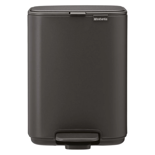 bo pedale poubelle 4l mineral grey - brabantia international bv