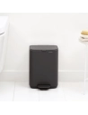 bo pedale poubelle 4l mineral grey - brabantia international bv