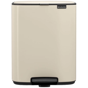 bo pedale poubelle 12l soft beige - brabantia international bv