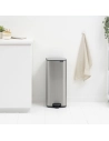 bo pedale poubelle 30l matt steel - brabantia international bv