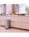 bo pedale poubelle 30l matt steel - brabantia international bv