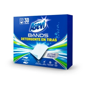 lessive en bandes bands active fresch, 30 doses