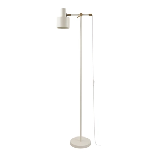 lampadaire serantes 1xe27, couleur blanc cassé, 364 x 210 x 1387 mm