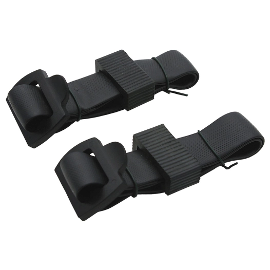 collier en caoutchouc flexible pour arbres, 2,5 x 45 cm, 2 unités