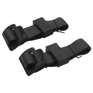 collier en caoutchouc flexible pour arbres, 2,5 x 45 cm, 2 unités