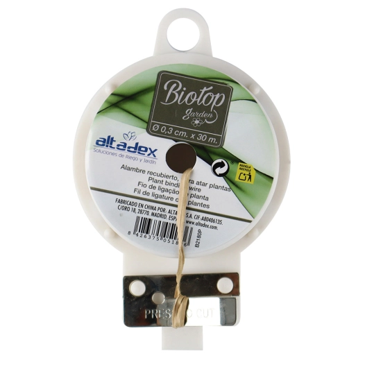 fil métallique recouvert de papier, ø3 mm x 30 m