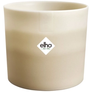pot colour gradient rond d.18 cm beige grã©s - elho bv