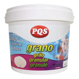 chlore granulé, contenant de 5 kg
