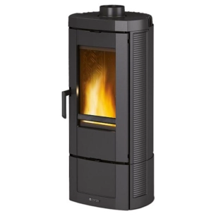 nordica poêle à bois longiligne candylean - nordica