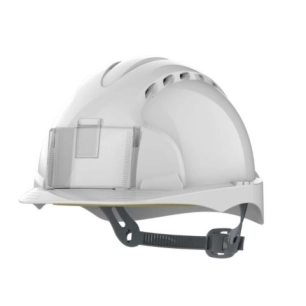 Casque de chantier Evo 2 ventilé porte-badge blanc - JSP