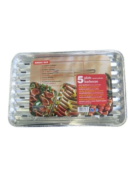 Plat barbecue aluminium bg 34 x 22,5