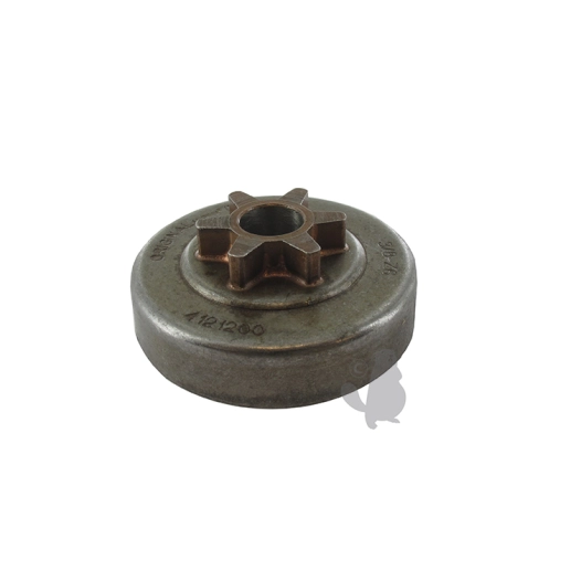 pignon étoile 6 dents 3/8 lp (sans roulement) pour tronçonneuses cx35, 40, 45, 330, 380 origine stiga.