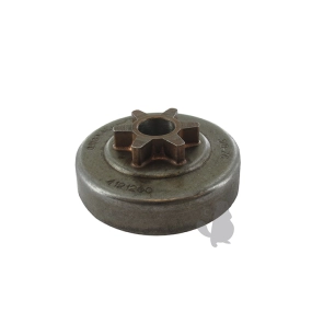 pignon étoile 6 dents 3/8 lp (sans roulement) pour tronçonneuses cx35, 40, 45, 330, 380 origine stiga.