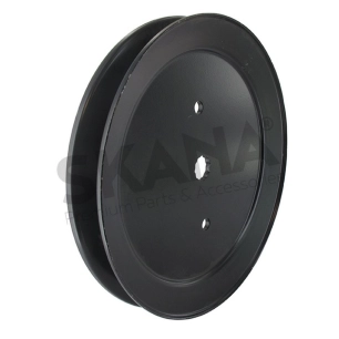 poulie pour axe de palier de lame cannelé. ø ext. :186 mm pour tondeuses autoportées ayp, husqvarna - origine: 416877.