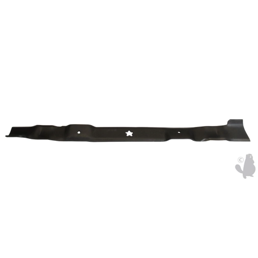 lame soufflante/mulching pour autoportée à éjection arrière - coupe de 77 cm - longueur: 752 mm, alésage central étoilé 5 pointe