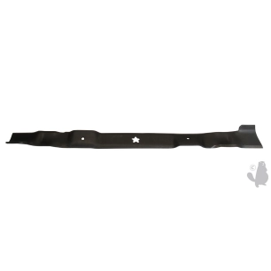 lame soufflante/mulching pour autoportée à éjection arrière - coupe de 77 cm - longueur: 752 mm, alésage central étoilé 5 pointe