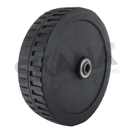 roue compléte diamètre 180 mm pour tondeuse thermique tractée mtd - origine: 734-04175, 73404175.