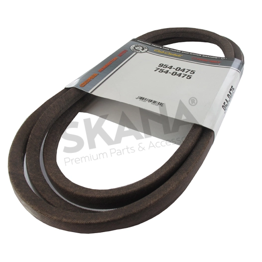 courroie de coupe mtd (pour modèle divers avec coupe de 50''/127 cm) - section 15.88 mm x 11 mm: 2768,60 mm - origine: 754-0475,