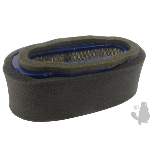 filtre à air kawasaki modèles fh641v, fh601v & fh721v (19, 22, 23 et 25 ch.) - l: 185mm, l: 90mm, h: 76mm. origine: 11029-7002,