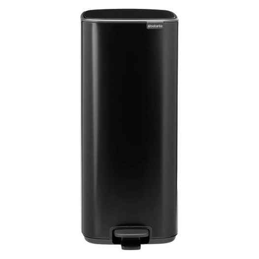 bo pedale poubelle 30l matt black - brabantia international bv