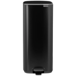 bo pedale poubelle 30l matt black - brabantia international bv