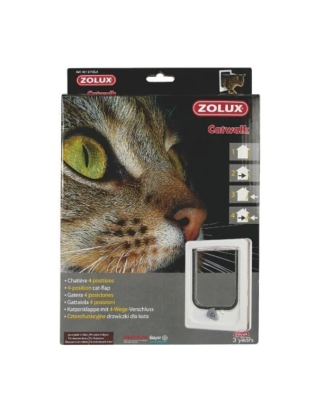 Chatière 4 positions 200 x 35 x 250