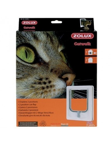 Chatière 2 positions 200 x 35 x 250