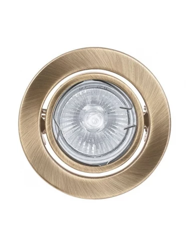 Spot a encastrer brun