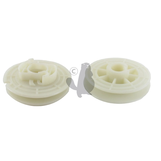 poulie de lanceur alpina - ggp - stiga pour modèle p400, p450, p460, p500, p510. origine 4563040. remplace origine 1911-3572-01.