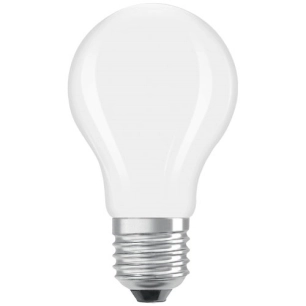 led standard verre dã©poli 5.9 w e27 chaud - ledvance gp