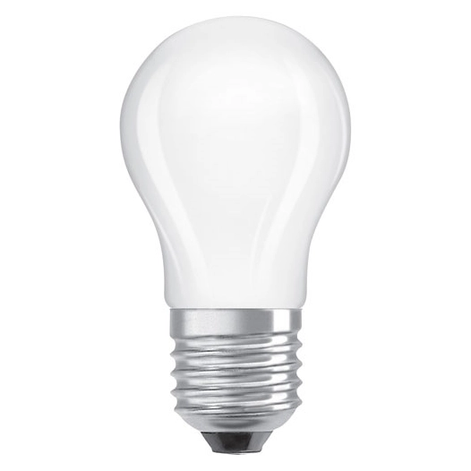 led sphere verre depoli e27 3.4w 470lm chaud - ledvance gp