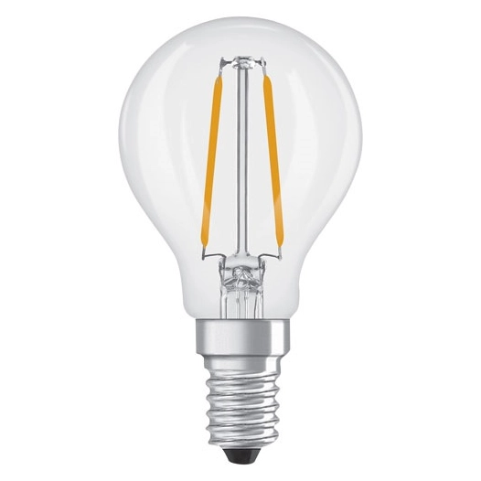 led sphere clair filament e14 1.8w 250lm froid - ledvance gp