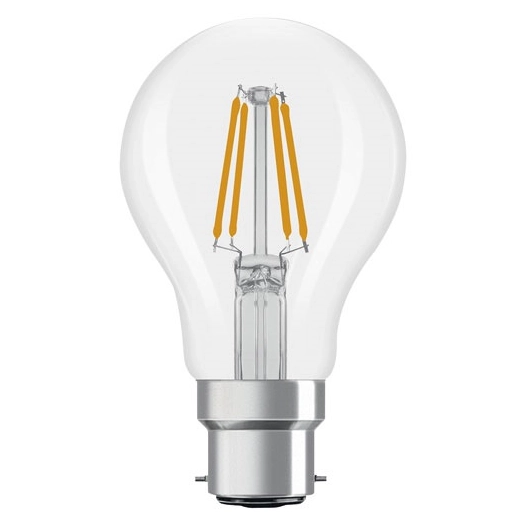 led standard clair filament b22 3.4w 470lm chaud - ledvance gp
