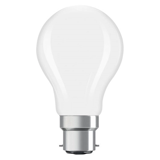 led standard verre depoli b22 3.4w 470 lm chaud - ledvance gp