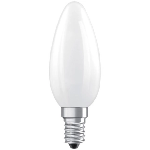 led flamme verre dã©poli e14 1.8w 250lm froid - ledvance gp