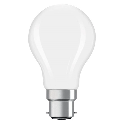 led standard verre dã©poli variable b22 5.9w 806lm chaud - ledvance gp