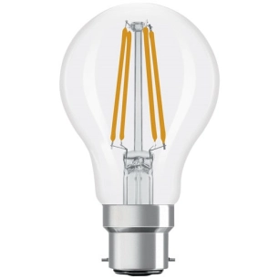 bellalux led standard clair filament b22 7w chaud - ledvance gp