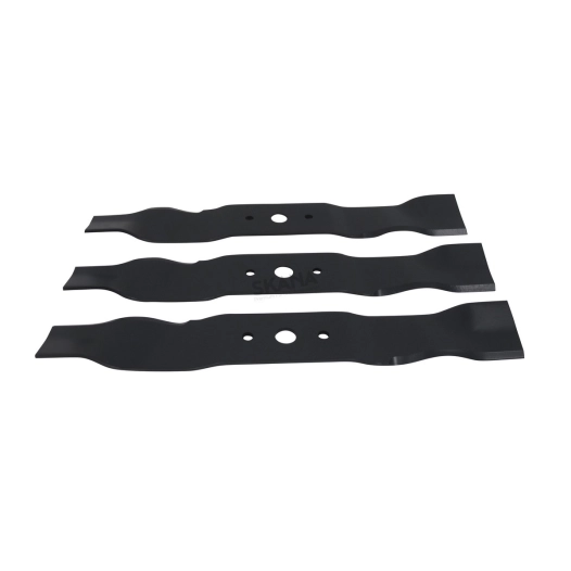 kit de trois lames mulching pour carters 118 cm, origine stiga. 1134-9232-01, 1134923201