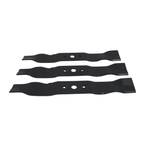 kit de trois lames mulching pour carters 118 cm, origine stiga. 1134-9232-01, 1134923201