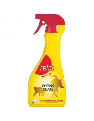 Répulsif chien-chat pulvérisateur 500 ml - RETRO