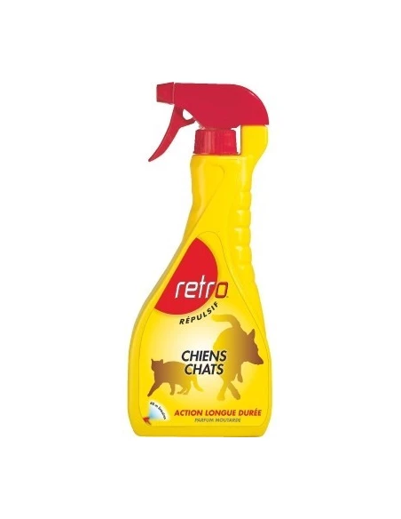 Répulsif chien-chat pulvérisateur 500 ml - RETRO