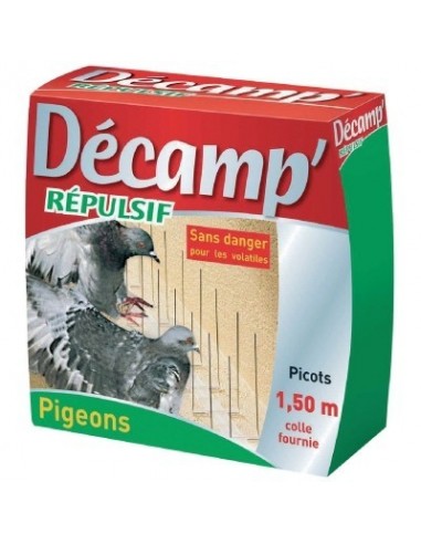 Répulsif métallique pour pigeons et autres oiseaux bg 1,50