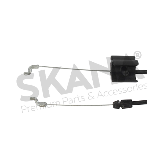 câble d'arrêt moteur pour tondeuse thermique tractée cub cadet, mtd, m tech - origine: 746-04822a, 74604822.