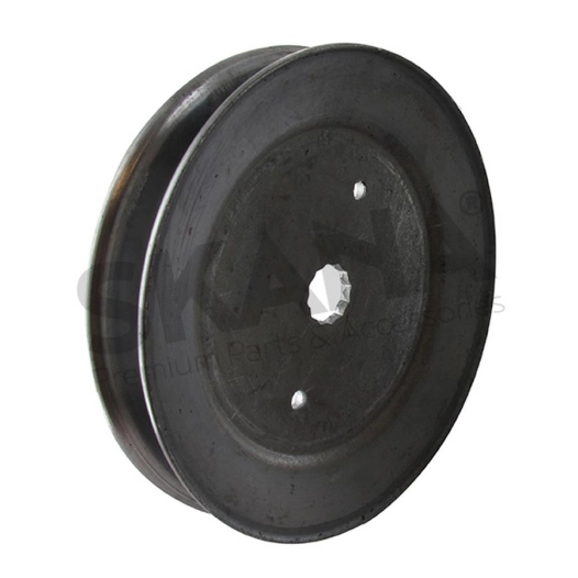 poulie de palier cannelé pour tracteur de pelouse ayp, bernard loisirs, jonsered - origine: 532175707, 175707.
