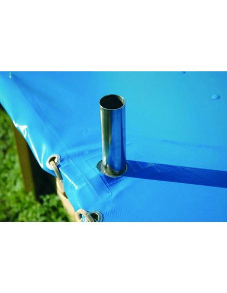 Bâche Sécurité Piscine 5x8m Bâche de sécurité piscine robuste, 550g/m2, 5x8m - Ubbink