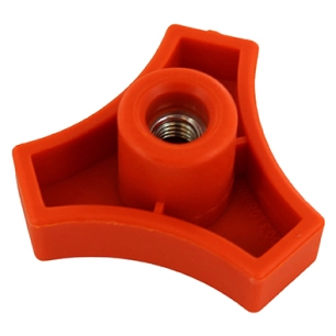 molette guidon inférieur pour tondeuse modèle foxter xsz46k-sd (3603313165373). origine: 1003108001