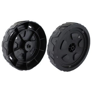 roue arrière pour tondeuse électrique modèle foxter gy2254 (3601028508553), ø: 175 mm. origine: 3152200101031001