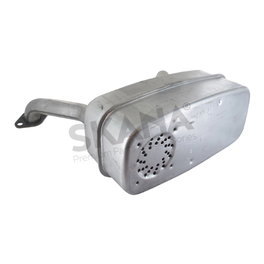 échappement pour moteur bi-cylindre briggs & stratton monté sur tracteur de pelouse mtd, massey ferguson et autre - origine: 751
