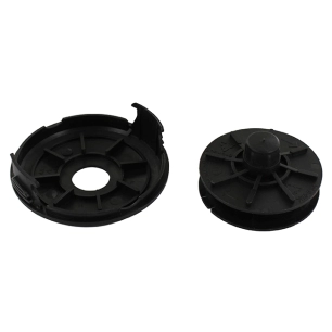 ensemble bobineau vide + couvercle pour coupe bordure modèle foxter asygt01240s (3601028508522). origine: lteg09-01-07 + lteg10-