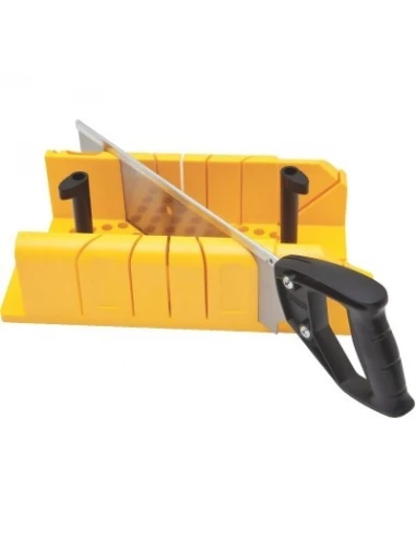 Scie À Onglets Plastique Avec Système De Blocage Et Scie 1-20-600 Stanley